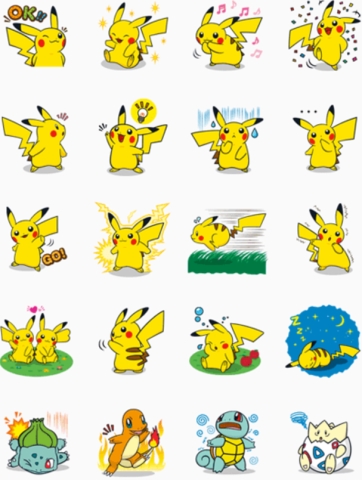 スタンプ　ポケモン　サン・ムーン