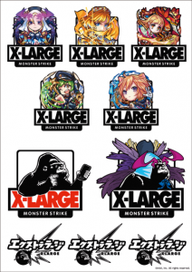 モンスト×XLARGE@コラボイメージ