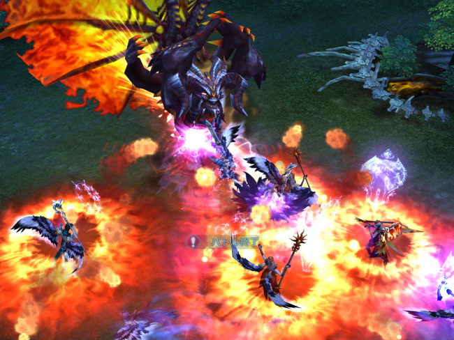 ▲ワールドボスの迫力は圧倒的！