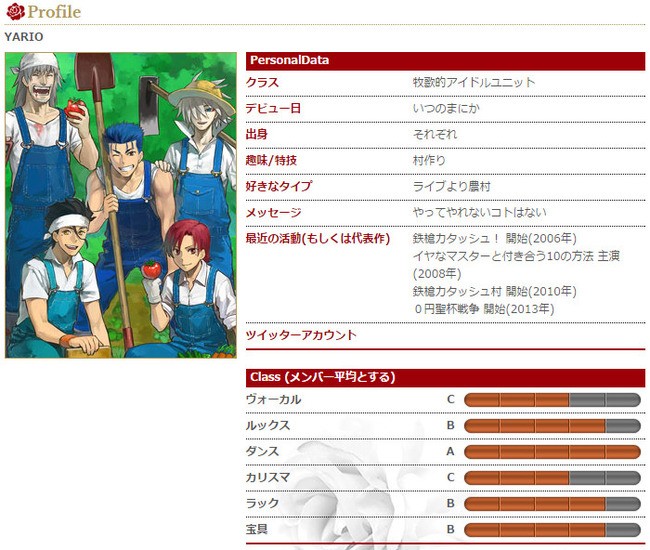 Fate/GrandOrder YARIO Tmitter2015