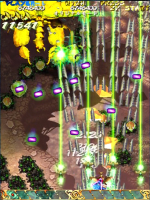 虫姫さま　ケイブ　弾幕シューティング　ゲーム年代史