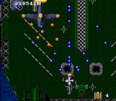 究極タイガー　縦スクロールシューティング　東亜プラン