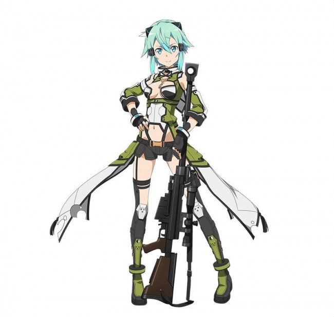 ソードアート・オンライン　シノン　キャラ紹介