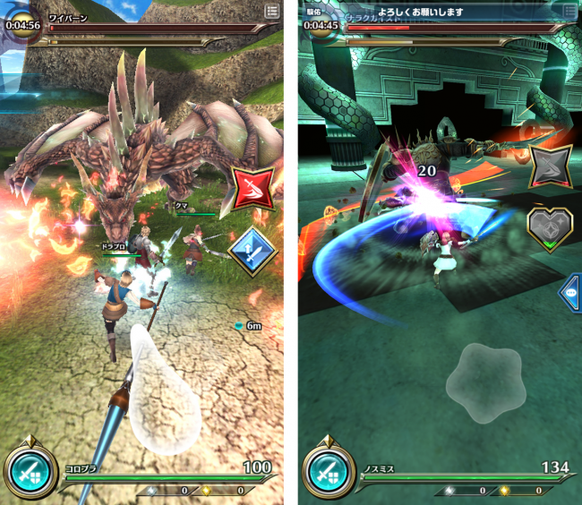 王道狩りゲーとスマホらしさを持ち合わせたアクションRPG！