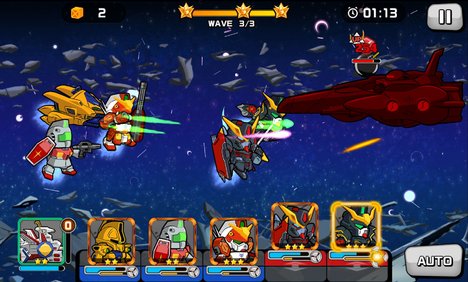 LINE: ガンダム ウォーズ　スマホゲーム