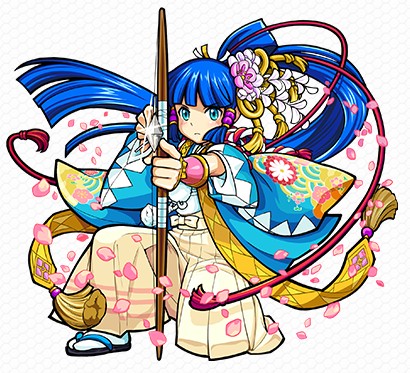 モンスト年越し＆お正月イベント第1弾破魔弓士ミヤビ