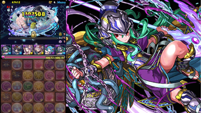 スマホゲーム　パズドラ