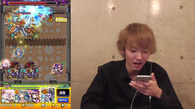 スマホゲーム　モンスト