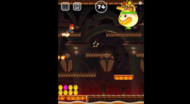 スーパーマリオラン　アブ　クリア