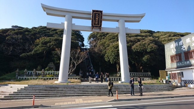 艦これ　艦内神社に行こう！　大洗磯前神社　那珂