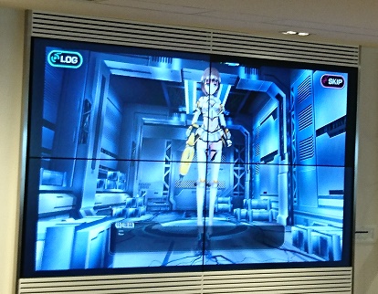 ラグナストライクエンジェル　試遊会　巨大化ヒロイン