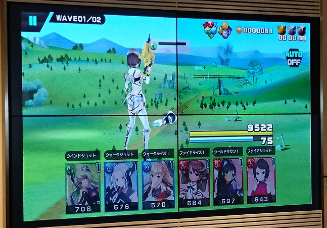 ラグナストライクエンジェル　試遊会　巨大化ヒロイン