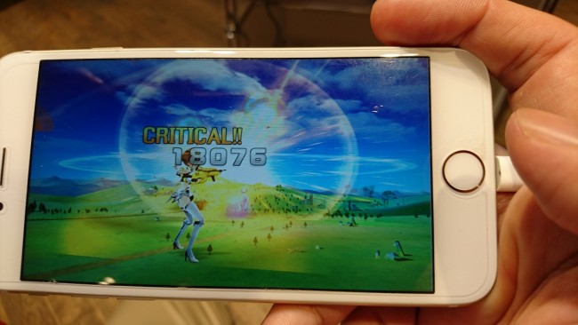 ラグナストライクエンジェル　試遊会　巨大化ヒロイン