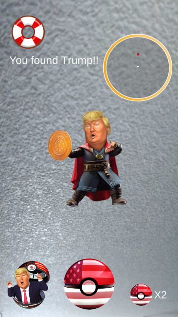 ドナルド・トランプ　次期大統領　アプリ〇作劇場