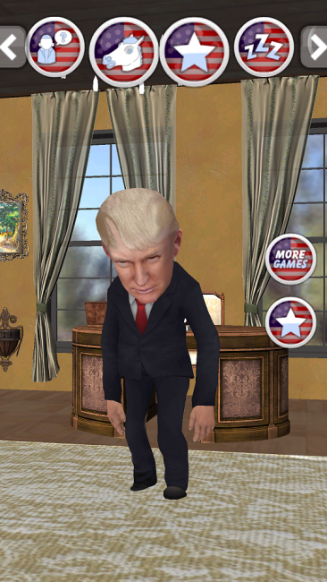 ドナルド・トランプ　次期大統領　アプリ〇作劇場