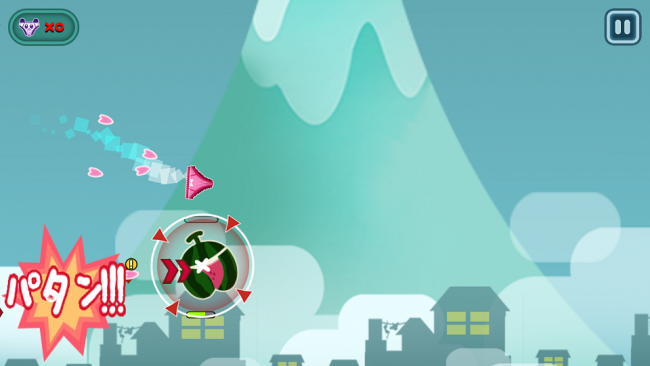 アプリ〇作劇場　パンティ・ストライカーズ　シューティングゲーム