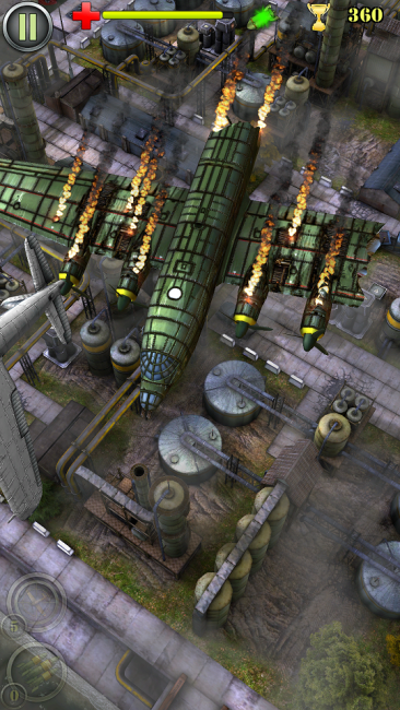 AirAttack 2　アプリ〇作劇場　縦スクロールSTG