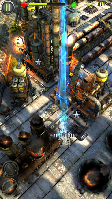 AirAttack 2　アプリ〇作劇場　縦スクロールSTG