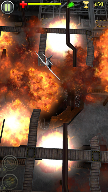 AirAttack 2　アプリ〇作劇場　縦スクロールSTG