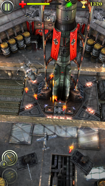 AirAttack 2　アプリ〇作劇場　縦スクロールSTG