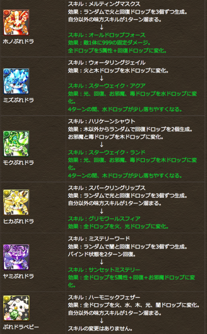 一部モンスタースキル変更3