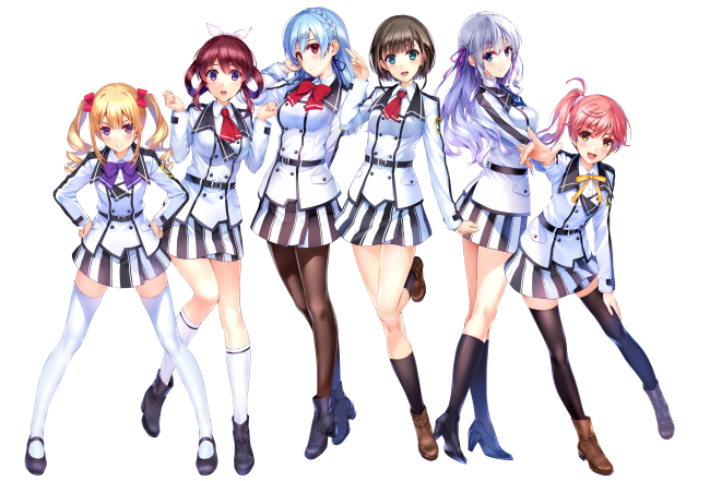 ラグナストライクエンジェル　試遊会　巨大化ヒロイン