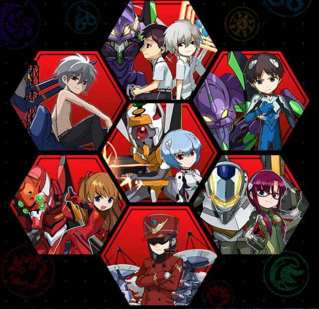 エヴァコラボ　既存キャラ