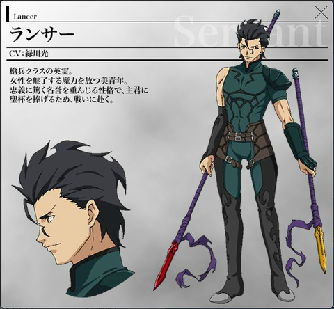 Fate/GrandOrder　ディルムッド・オディナ　キャラ紹介