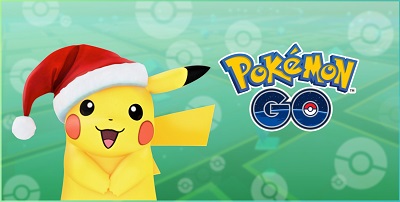 スマホゲーム　ポケモンGO　クリスマス
