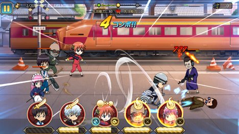 銀魂　 かぶき町大活劇　スマホゲーム