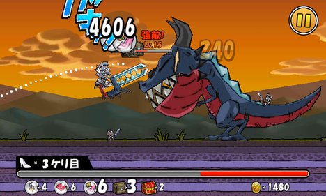 ケリ姫スイーツ　ガンホー