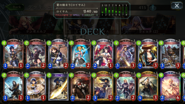 デッキレシピ・その1