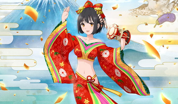 SR+[幸運の女神]鷹富士茄子+