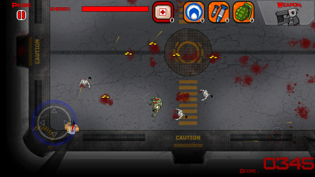 アプリ〇作劇場 Carnage TV アクションシューティング