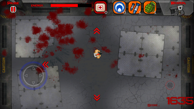 アプリ〇作劇場 Carnage TV アクションシューティング