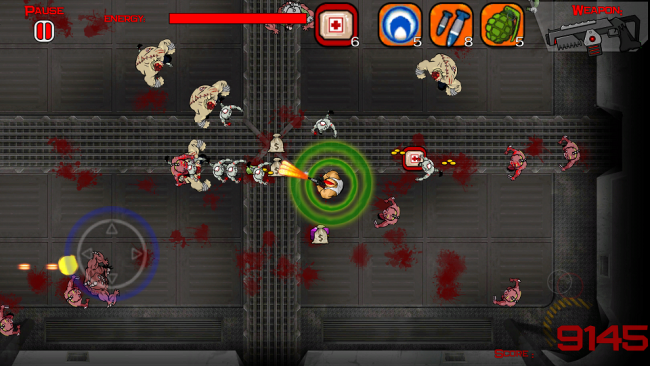 アプリ〇作劇場 Carnage TV アクションシューティング