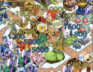 ボタンひとつでこのような全回収が可能に！回収される瞬間の爽快感もまた醍醐味だ！！