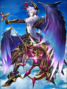 現段階で圧倒的最強火力を誇るキャラ、同時期登場した女天使ルカとのカップリングも定評がある♪