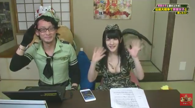 スマホゲーム 仮面女子 壮絶大戦争