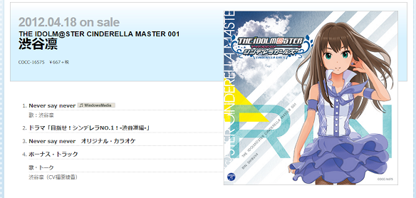 Never say never詳細