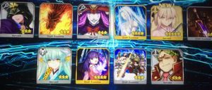 復刻ぐだぐだ本能寺ピックアップ召喚結果