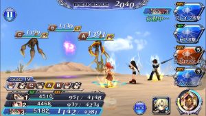 スマホゲーム　ディシディア　エーコ