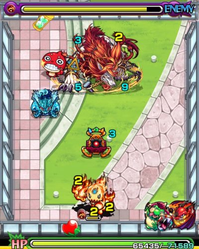 モンスターストライク：フェンリルX２ステージ