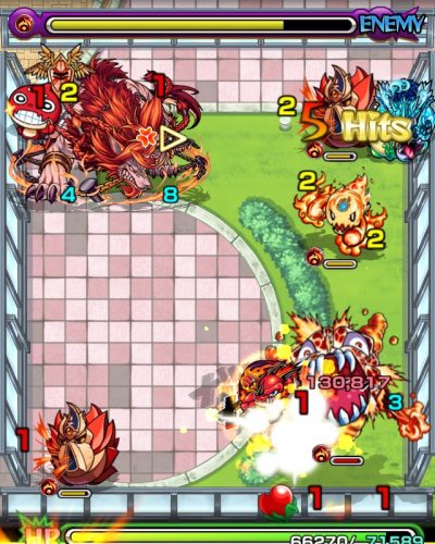 モンスターストライク：フェンリルX３ステージの画像