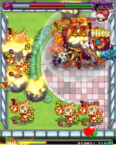 モンスターストライク：フェンリルX４ステージの画像