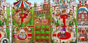 キャラの訓練中の様子