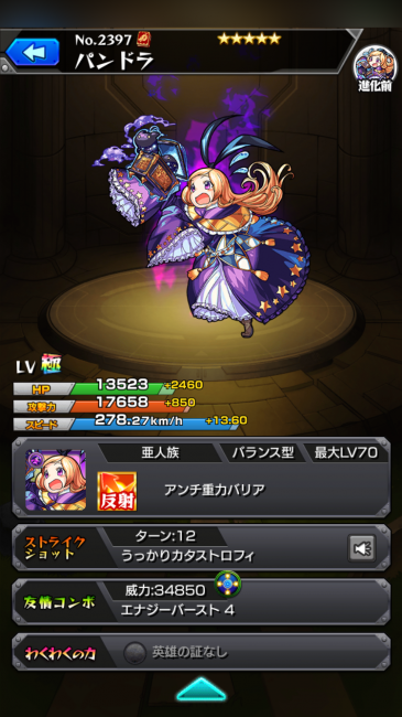 モンスト パンドラ キャラ画像