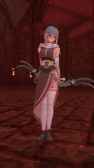 SOA クレア(弓)勝利ポーズ画像