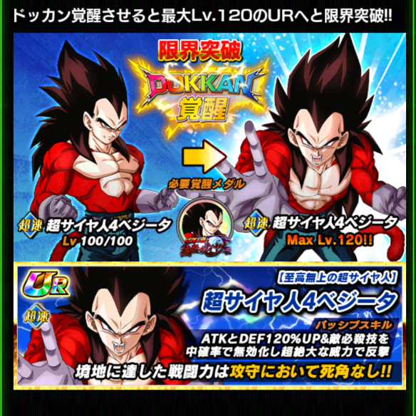 ドッカン覚醒して限界突破URに！