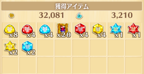 まだまだ修行ざんまい報酬